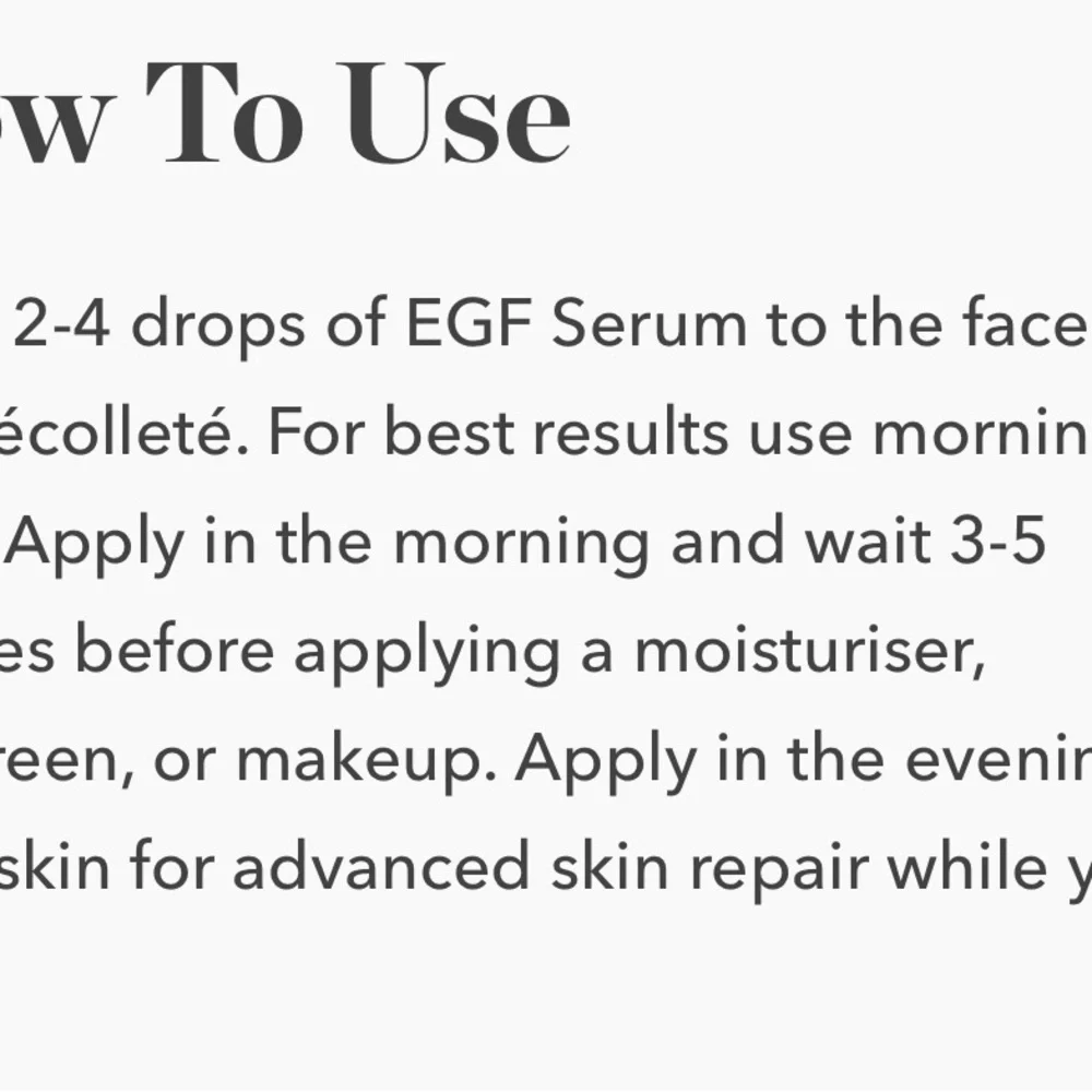 EGF (Epidermal Growth Factor) Serum by BIOEFFECT - Picture 6 of 7